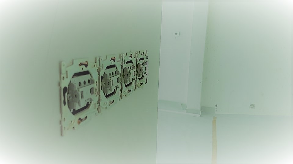 Installation électrique de la prise de courant